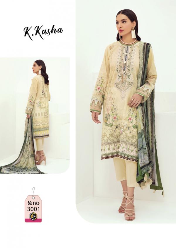 Keval K Kasha Vol-3 cotton designer dress material